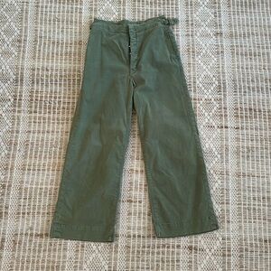 Mother Wide Leg Cropped Pants